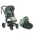 Jane zestaw 2w1 wózek Crosswalk + gondola Matrix / kolor U08 Forest green