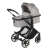 Jane Crosslight Pro zestaw 3w1 z gondolą Micro Pro i fotelikiem Koos U05 dim grey